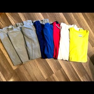 Pullover long sleeve tees